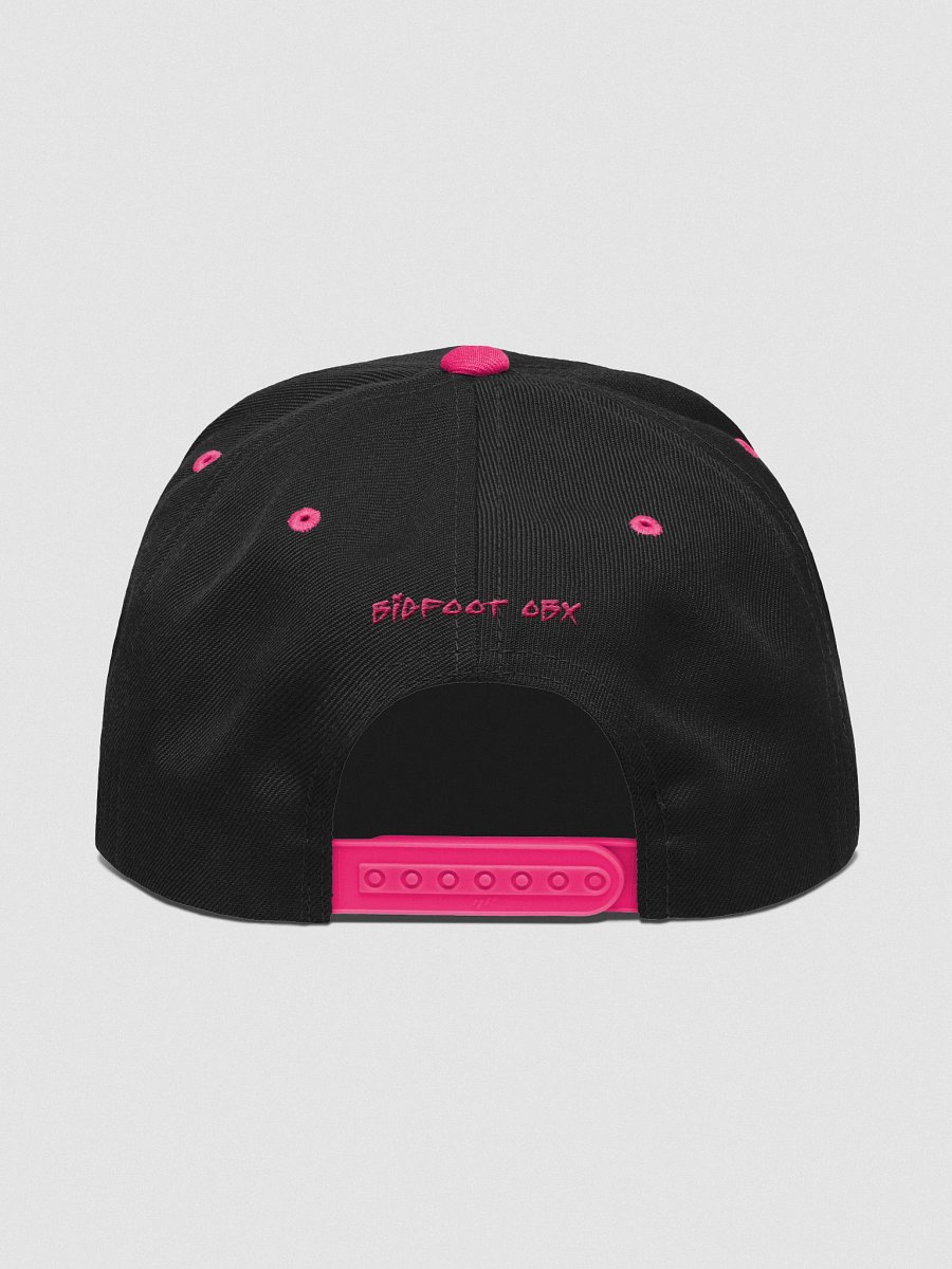 **Limited Edition** Bigfoot Neon Pink Two-Tone Wool Blend Snapback product image (4)