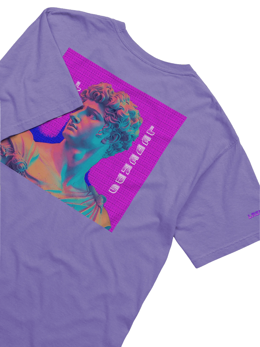 Pixelated Purple Comfort Tee product image (4)