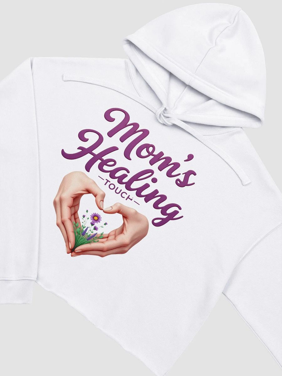 Mom's Healing Touch Crop Hoodie product image (12)
