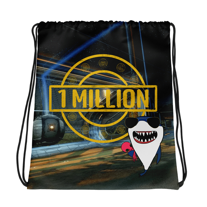 1 Million Downloads Drawstring Bag product image (1)