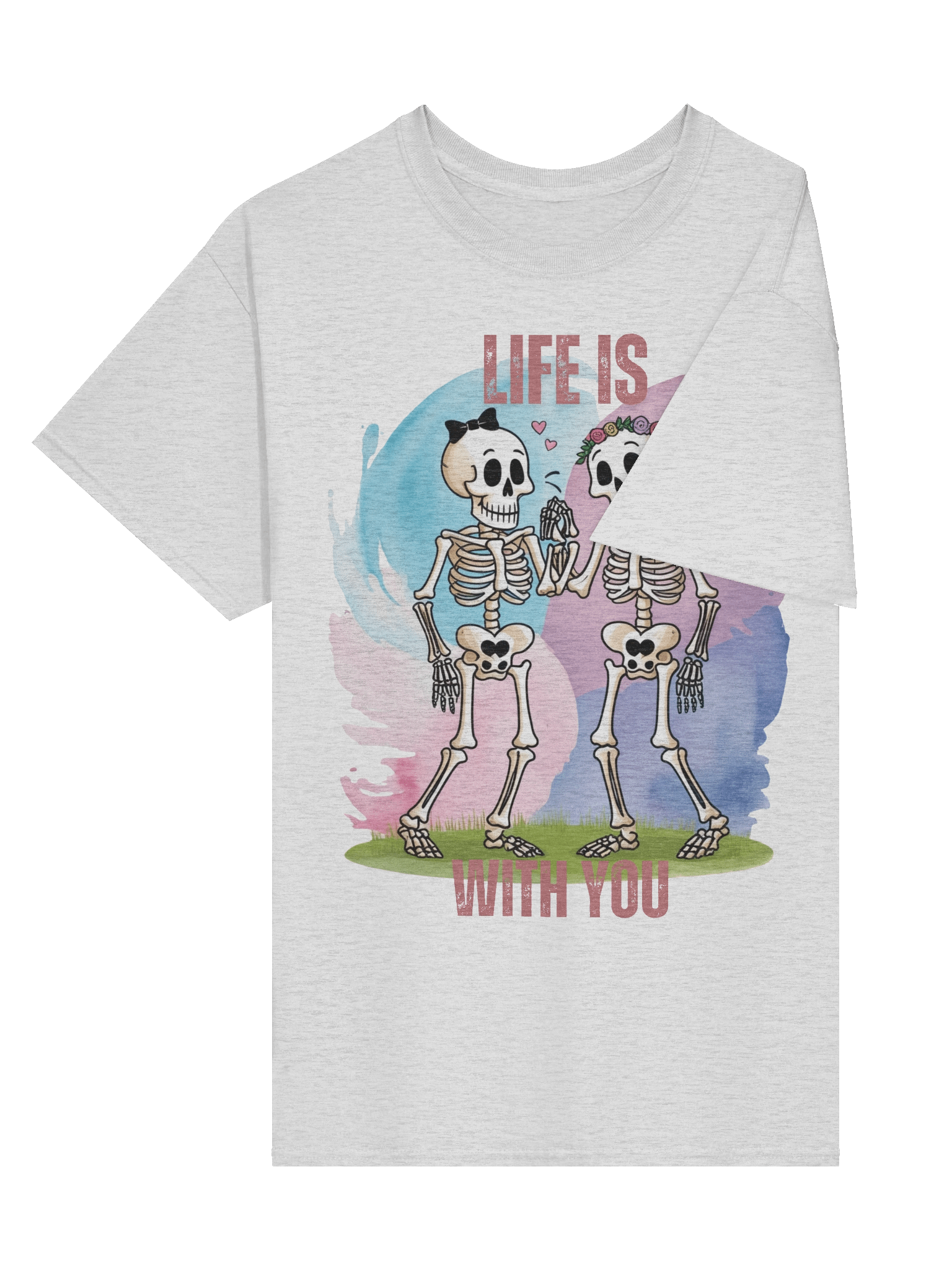 life is colorful with you unisex shirt product image (124)