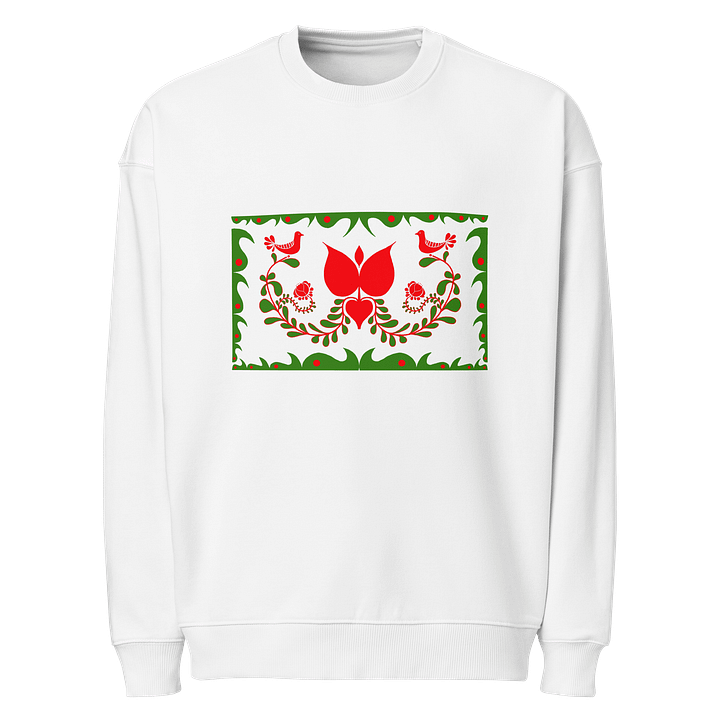 Traditional Hungarian Folk Art Tulip Sweatshirt product image (1)