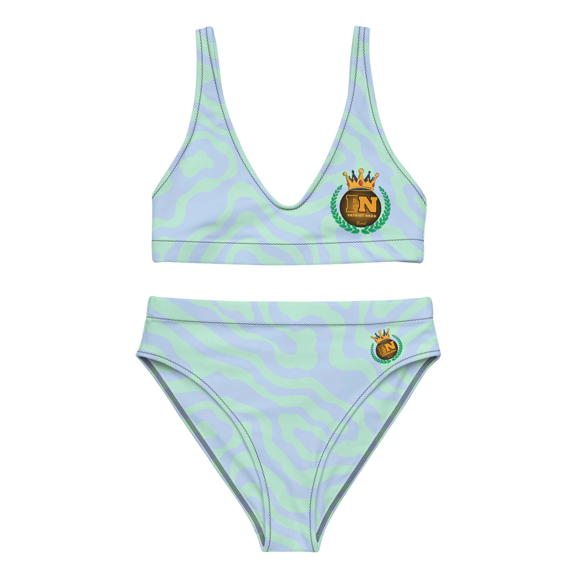 Patriot Nedo Brand High Waisted Bikini Set product image (1)