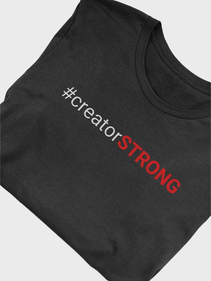 #creatorSTRONG - White & Red product image (1)