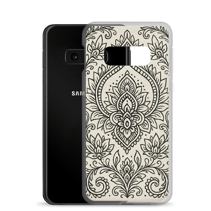 Ornate Floral Samsung® Clear Case product image (24)