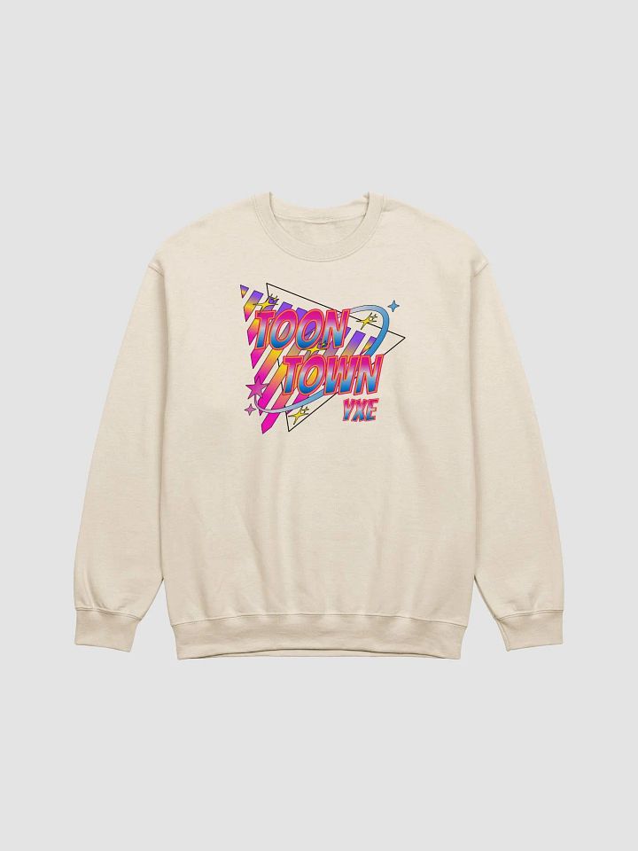 Toon Town Yxe Triangle Graphic Crewneck Sweatshirt product image (19)