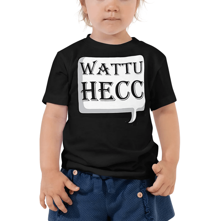 wattuhecc Bella+Canvas Toddler T-Shirt product image (1)