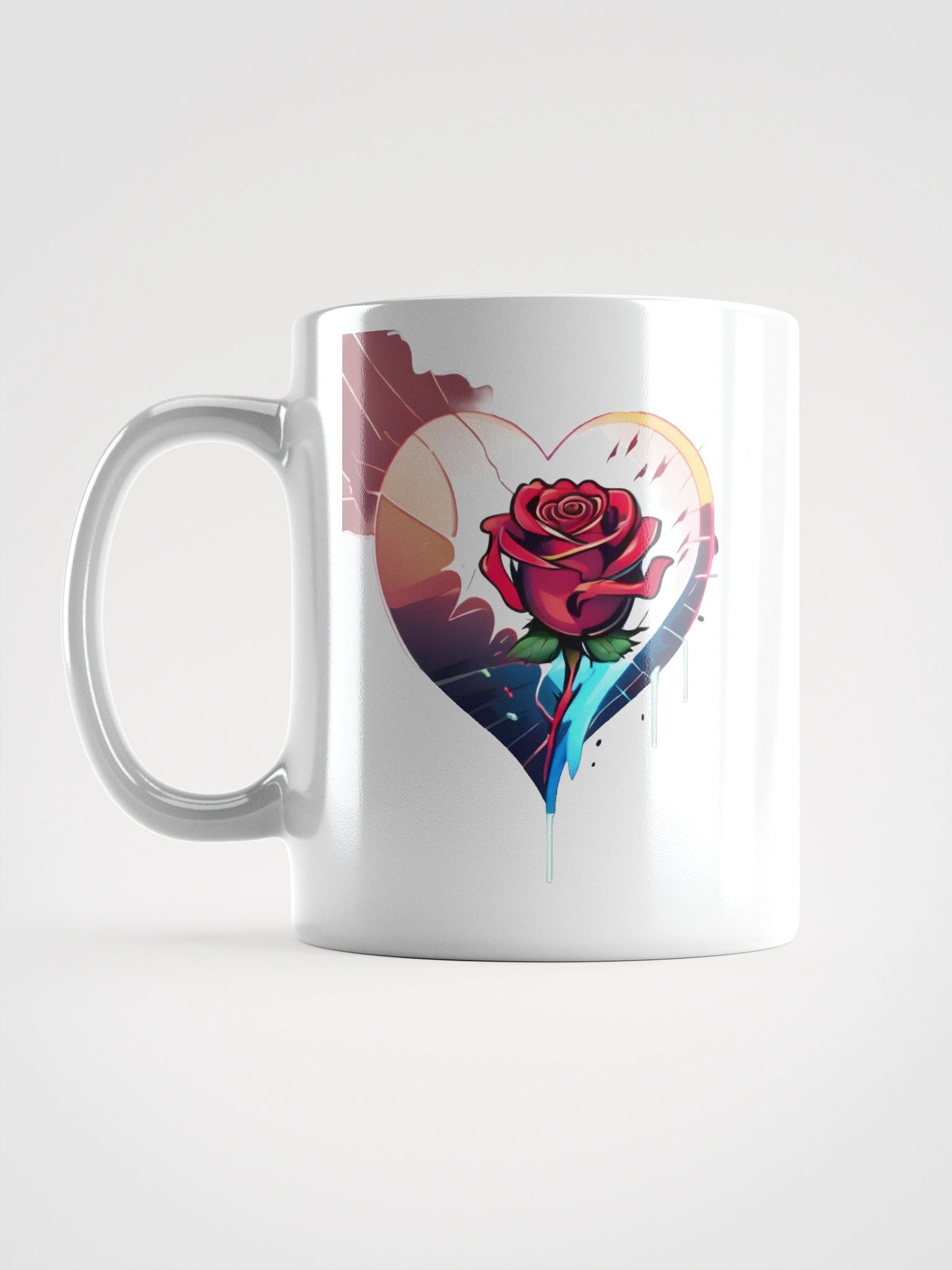Journey of Love White Glossy Mug product image (1)