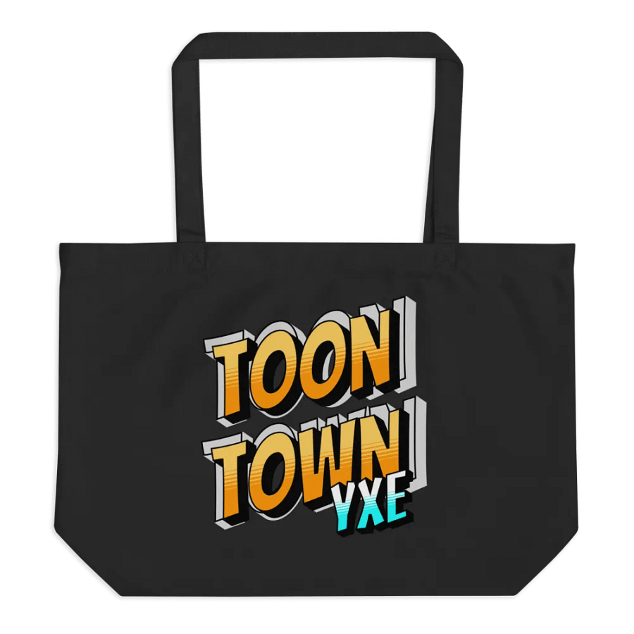 Toon Town YXE Organic Tote Bag product image (1)