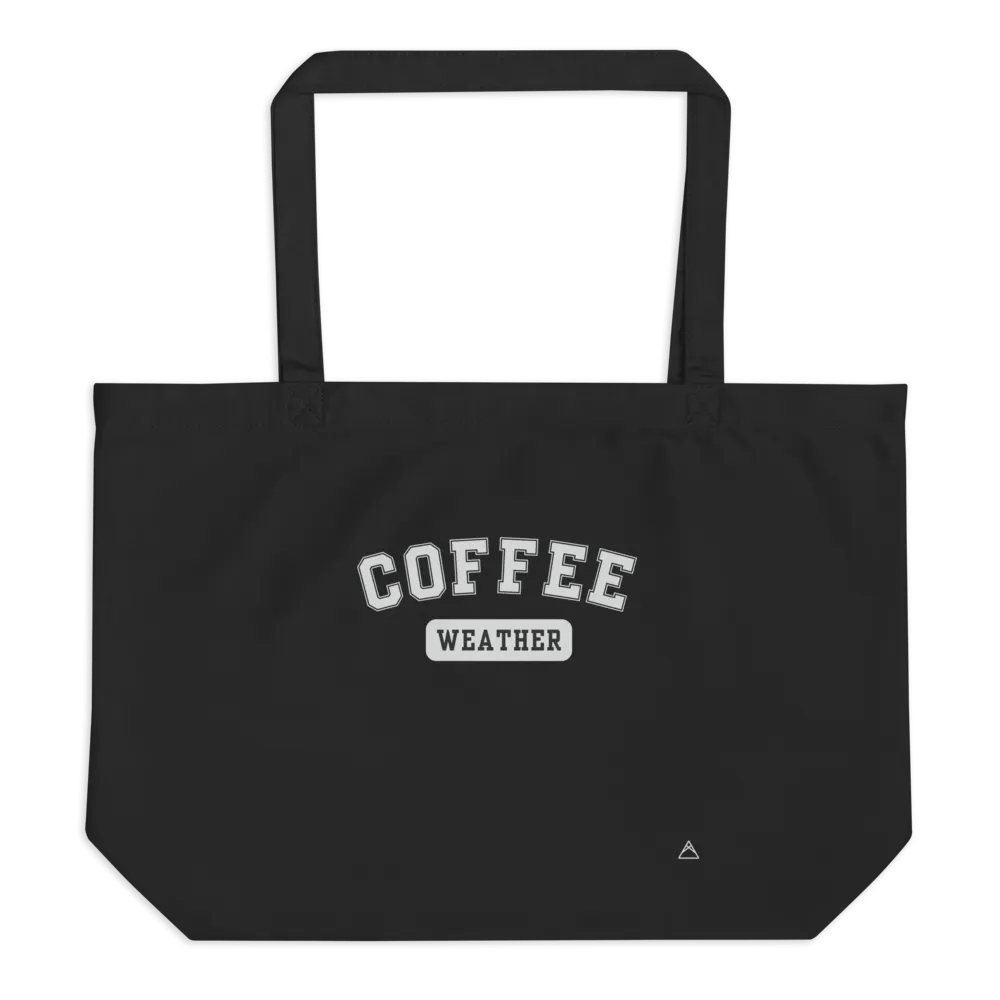 Coffee Weather | Black Tote product image (1)