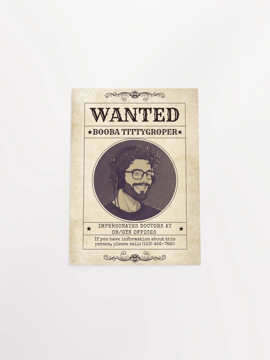 "Booba Tittygroper" Poster product image (16)