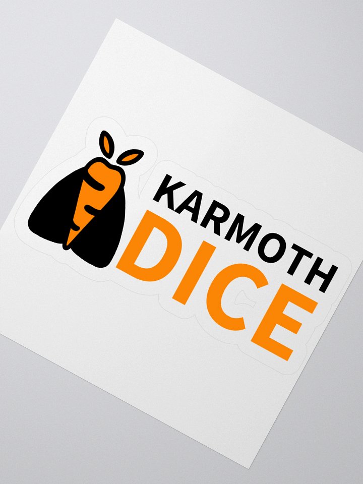 A properly KarMoth sticker product image (2)