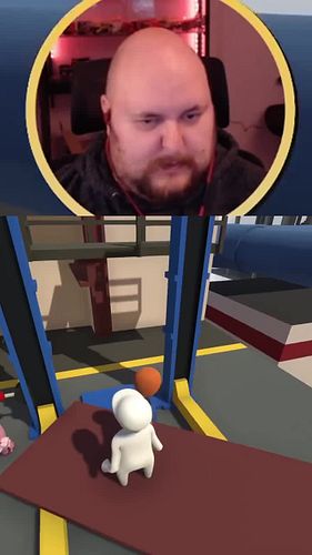 Ging niet goed 🤣🤣🤣 #humanfallflat #twitchclips