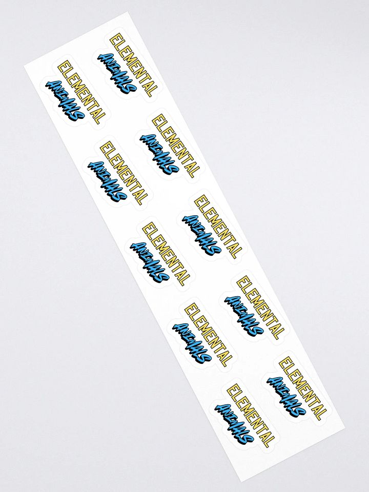 Elemental Animals Kiss Cut Stickers (Set of 10) product image (2)