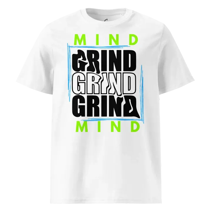 Mind Grind White - Stanley/Stella Organic Cotton T-Shirt product image (1)