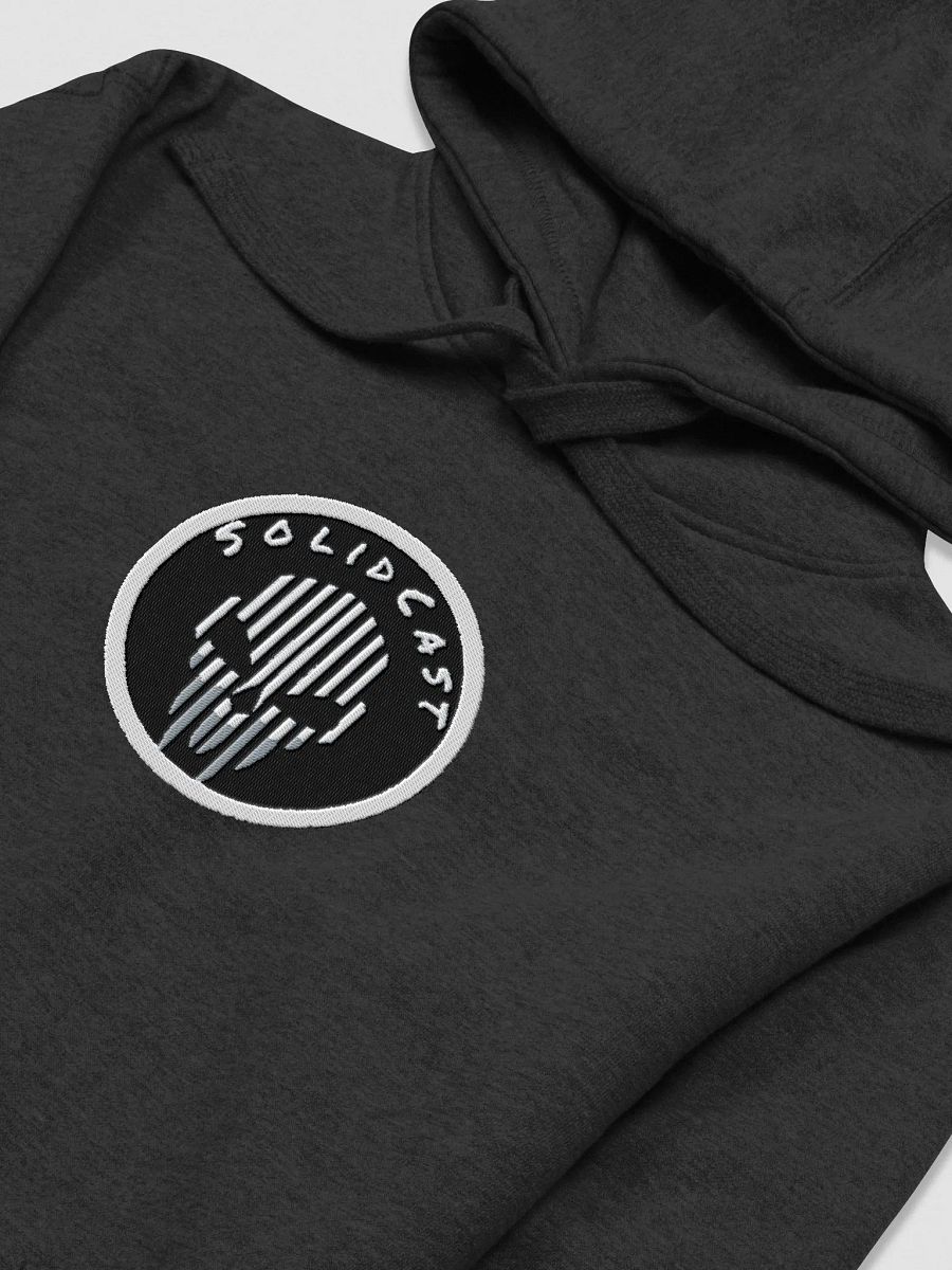 SolidCast Premium Hoodie Wht/Blk product image (1)