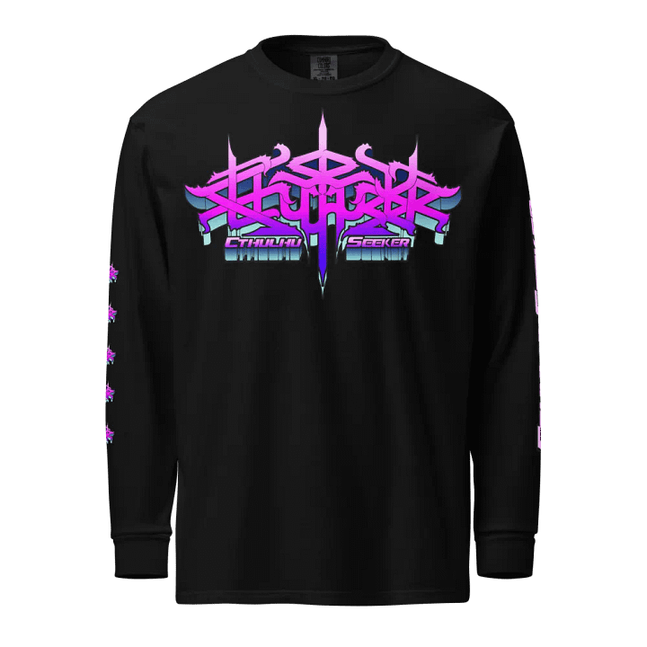 CthulhuSeeker Synthwave -Ver. 1- Longsleeve product image (1)