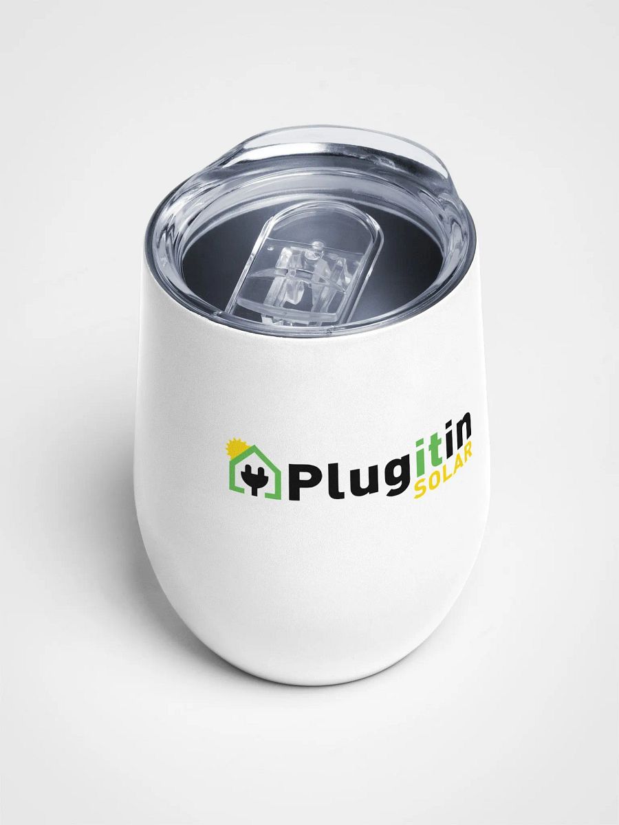 Plug It In Solar High-Quality Wine Tumbler product image (4)