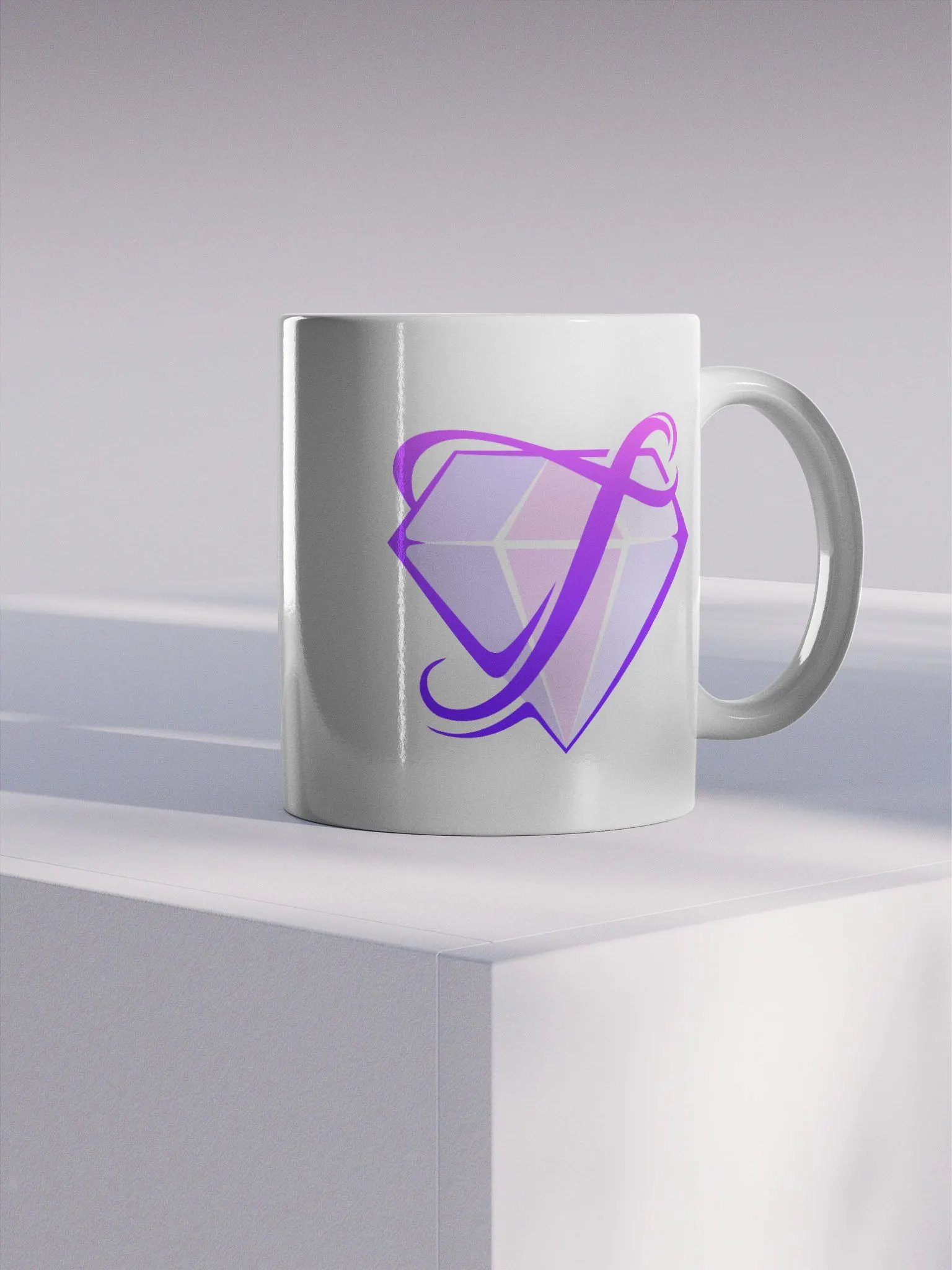 TINYING mug with pink logo product image (4)