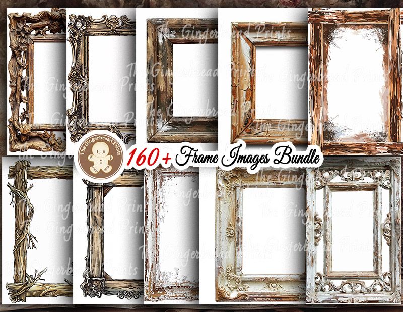 300+ Frame Images Booklet Digital Download product image (3)