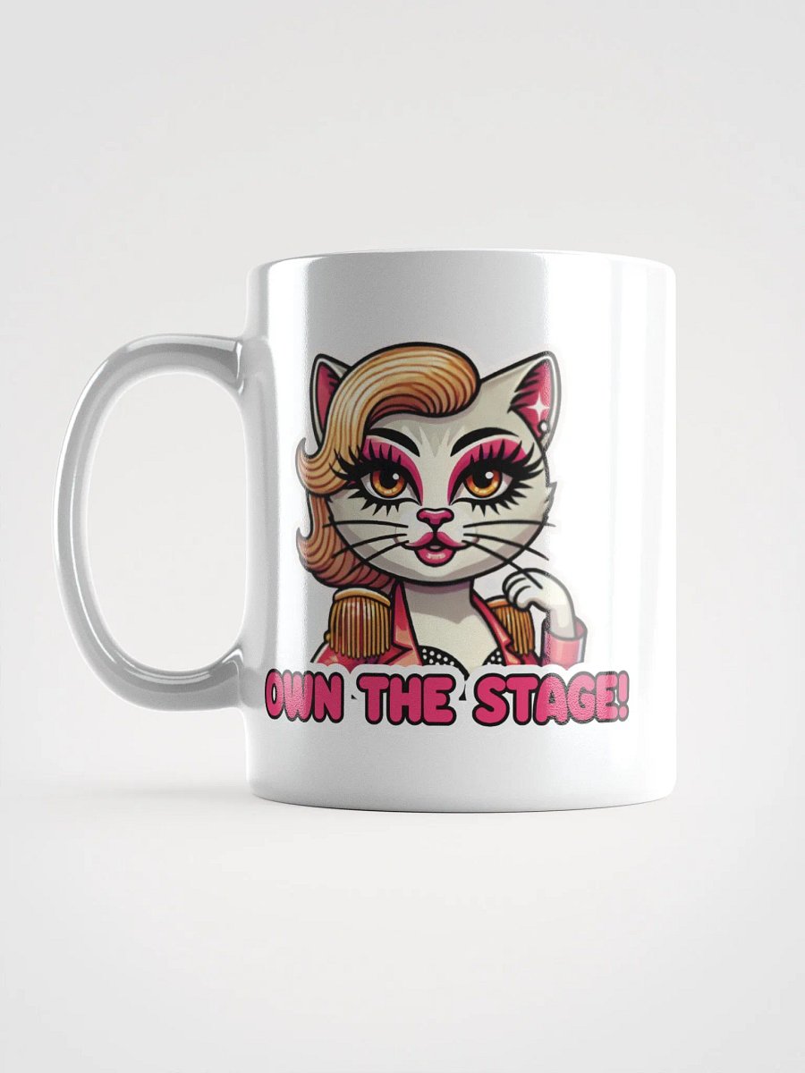 Own The Stage! White Glossy Mug product image (17)
