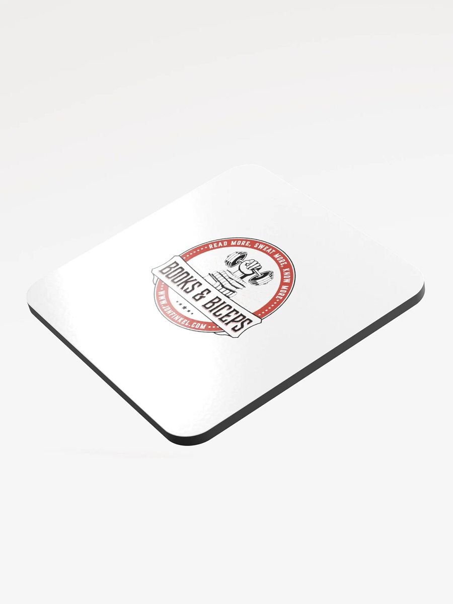 Official Books & Biceps Coffee Coasters product image (3)