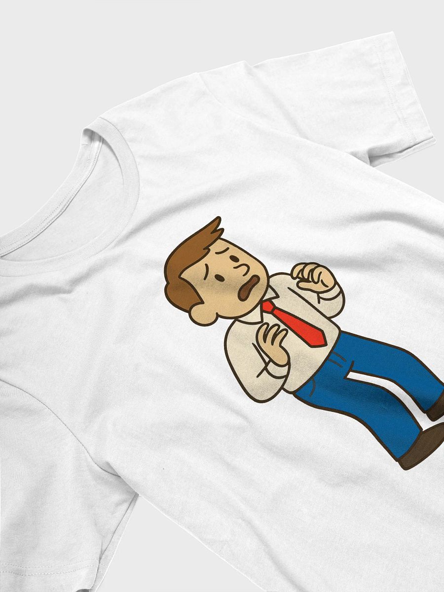 Business Casual Anxiety: "Ted the Terrified Teacher" Unisex T-Shirt product image (4)