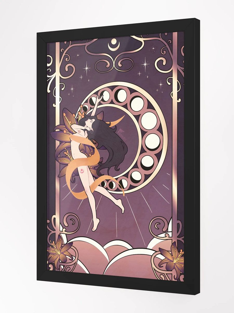The Moon (12x18, framed) product image (2)