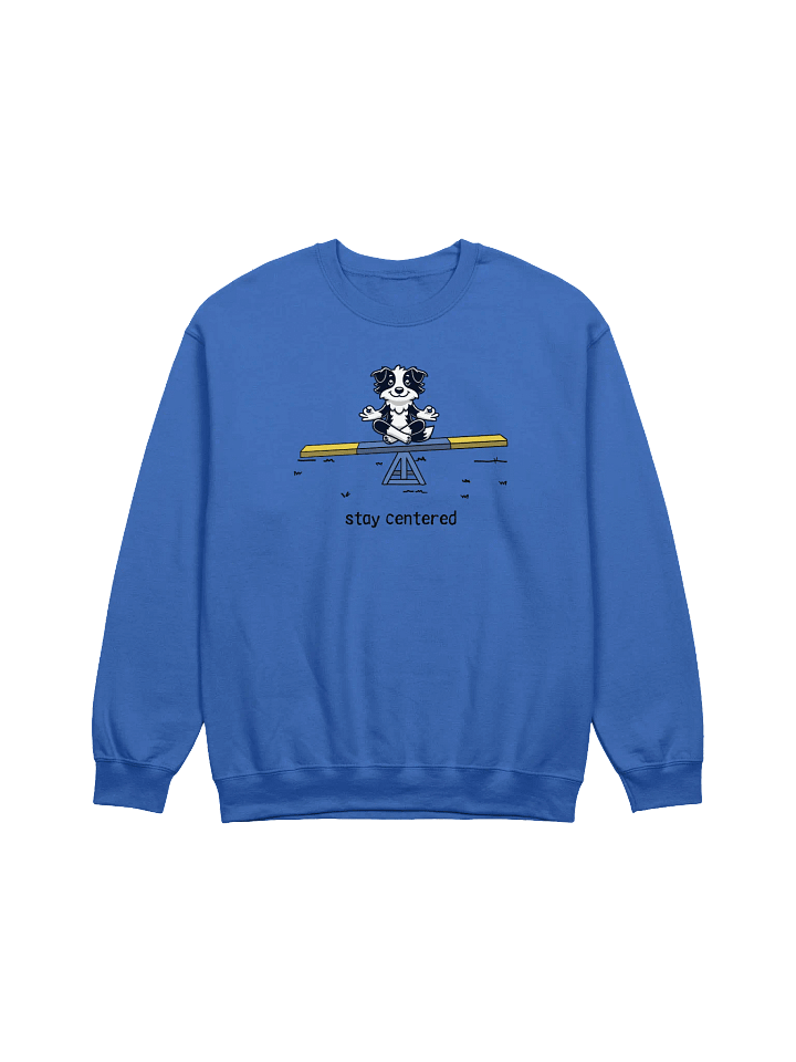 Stay Centered Border Collie Sweatshirt product image (1)