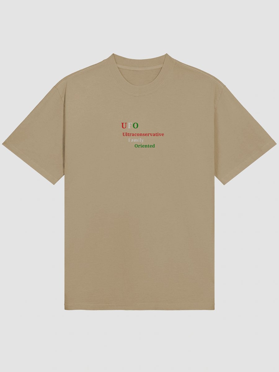 UFO Ultraconservative Family Oriented T-Shirt product image (3)