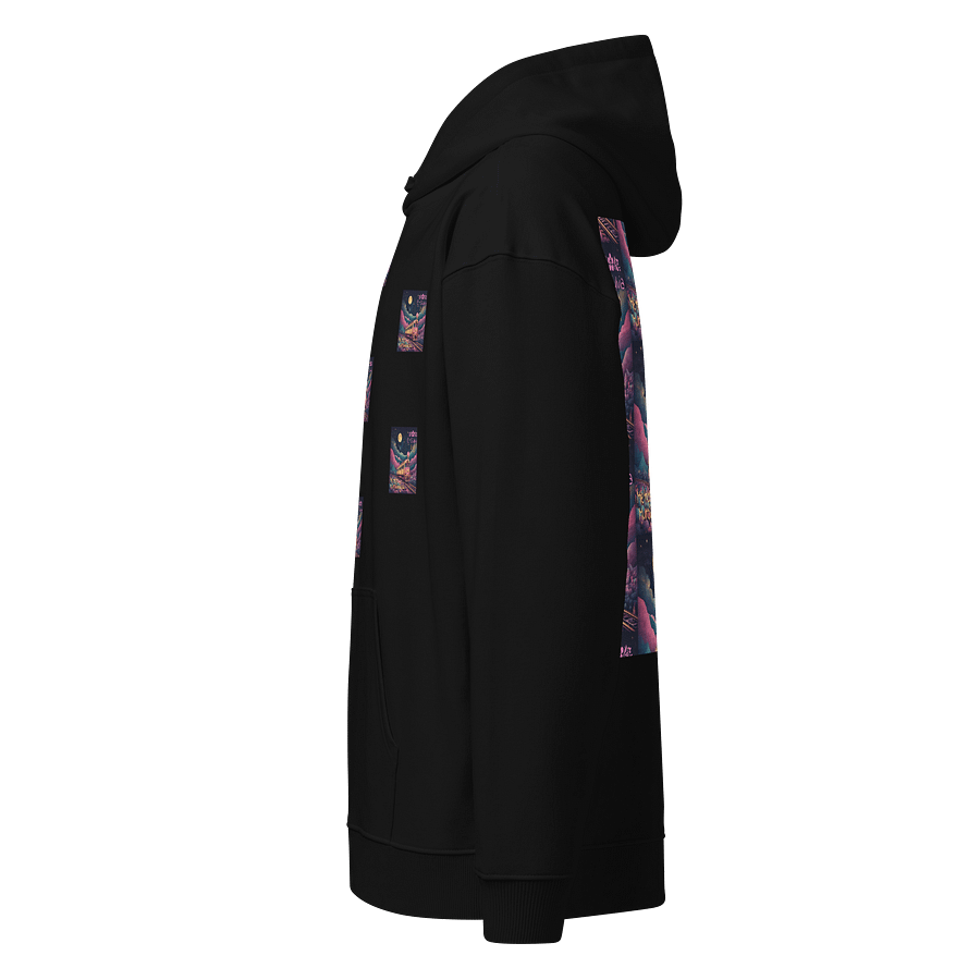 Metros y Murciélagos Unisex Organic Relaxed Hoodie product image (7)