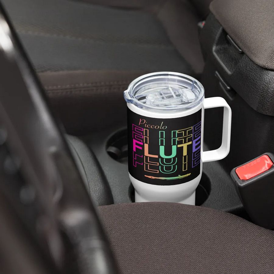 Symmetrical Flute Graphic Travel Mug - Picc product image (7)