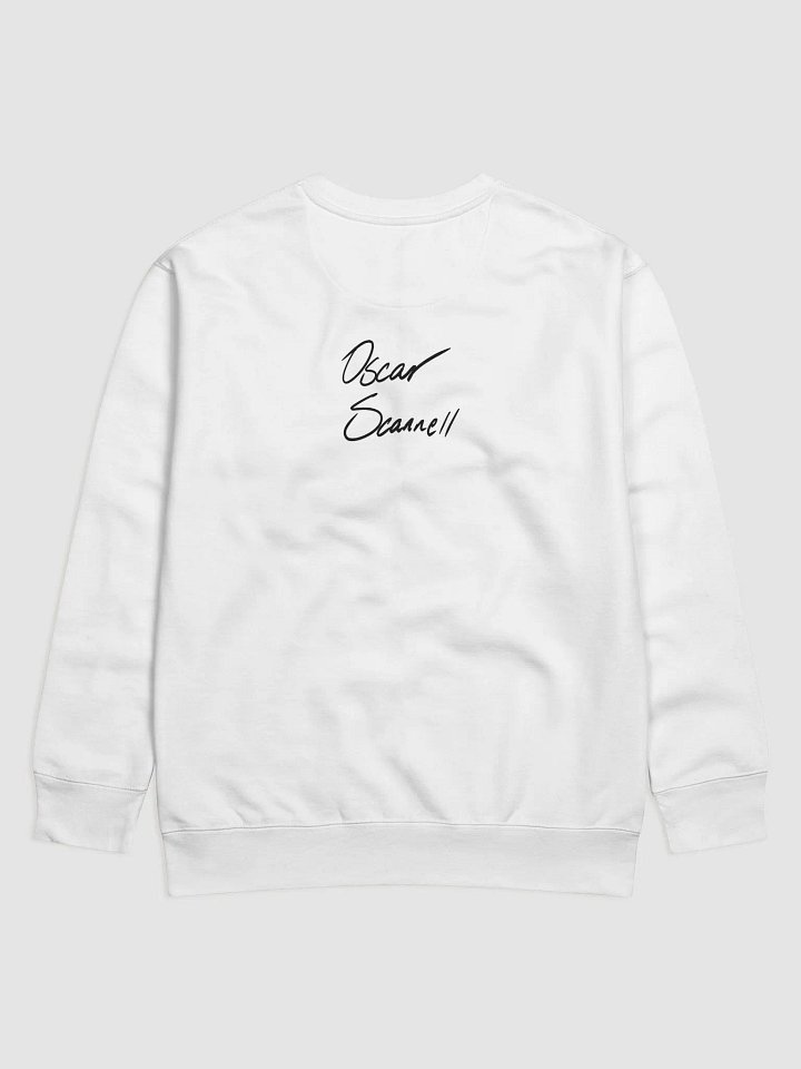 When We All Close Our Eyes - Artwork Sweater (White) product image (2)