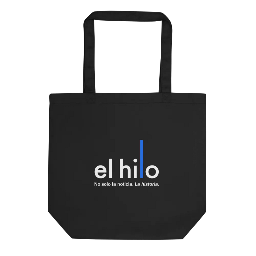 El hilo - Tote bag - Black L azul product image (1)