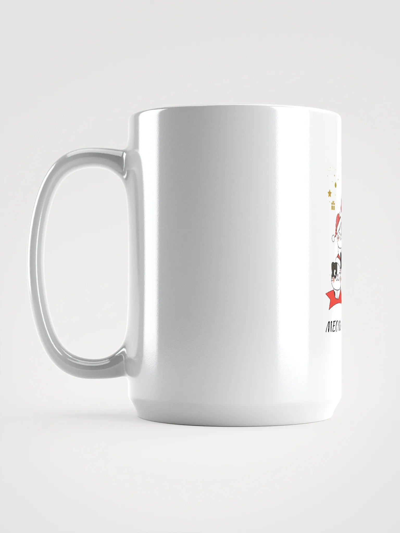 Cat Festive Christmas Mug product image (6)