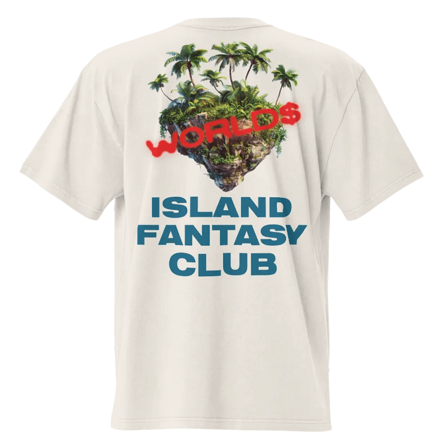 Island Fantasy Club Oversized Tee product image (2)