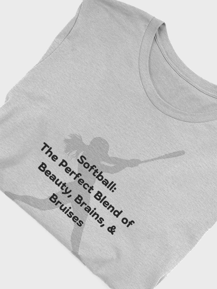 Beauty Brains and Bruises Softball Tee product image (49)