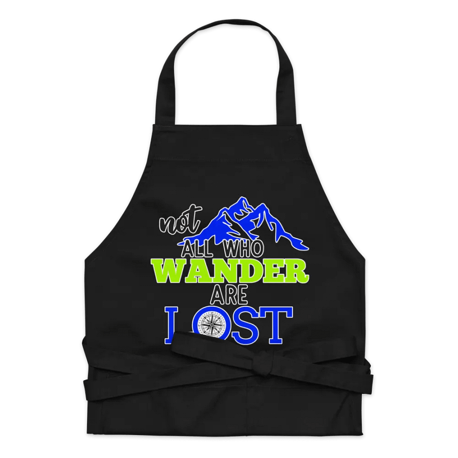 Not All Who Wander Are Lost v2 Apron product image (9)