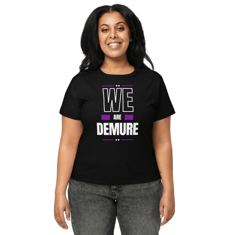 DEMURE Women's High-Waisted Tee product image (1)