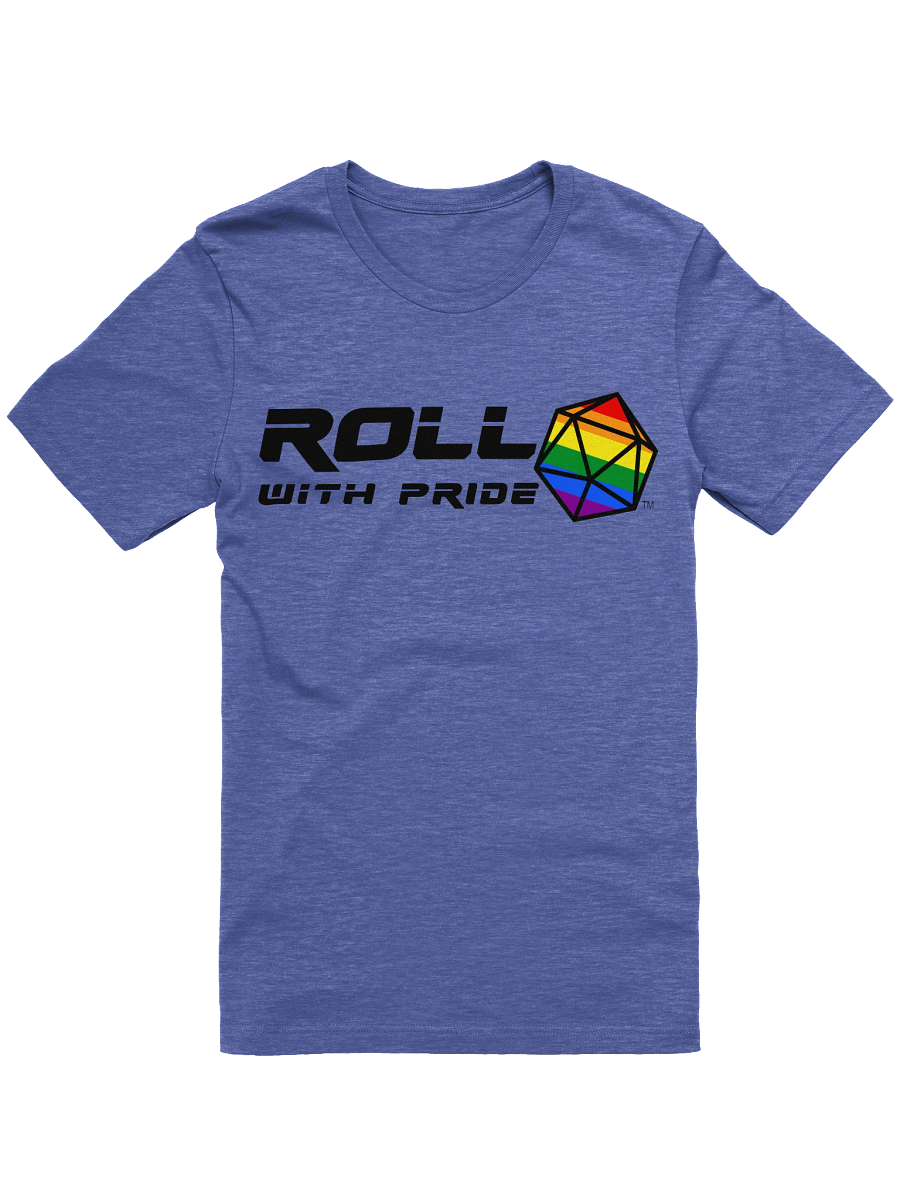 Roll With Pride T-shirt (black logo) product image (4)