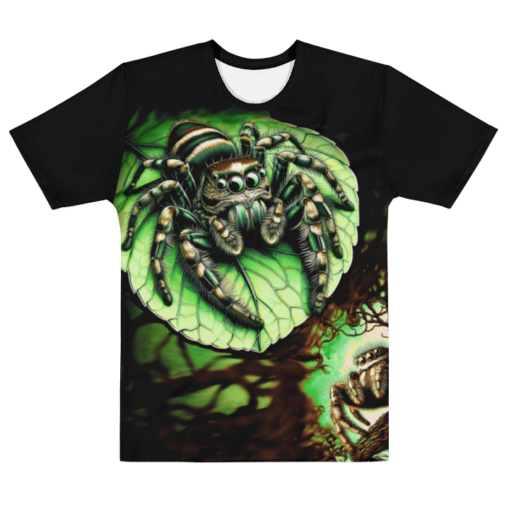 All over print Jumping spider T-shirt product image (1)