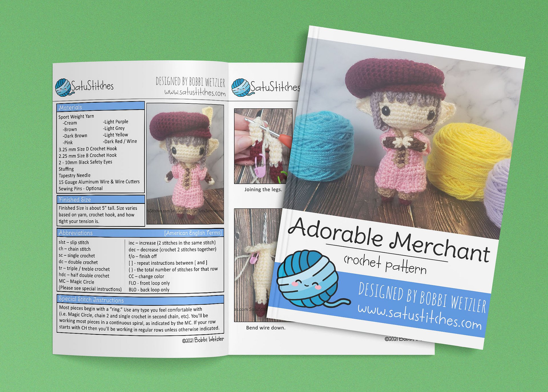Adorable Little Merchant Crochet Pattern product image (3)
