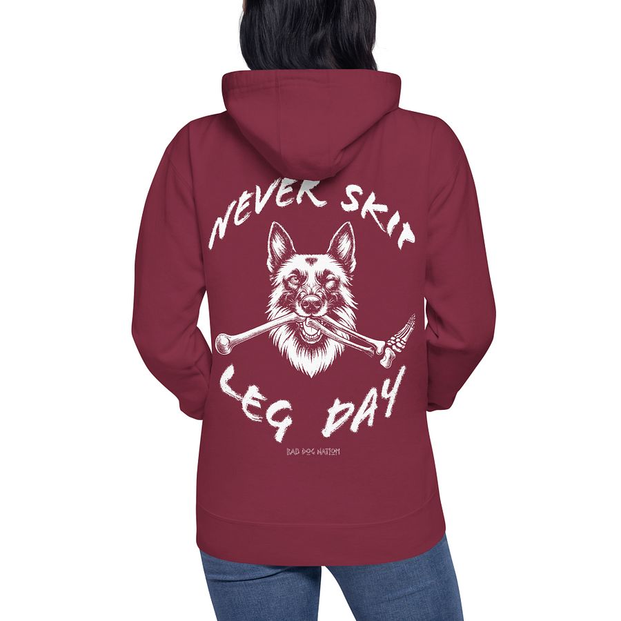 Never Skip Leg Day - Premium Adult Unisex Hoodie product image (3)
