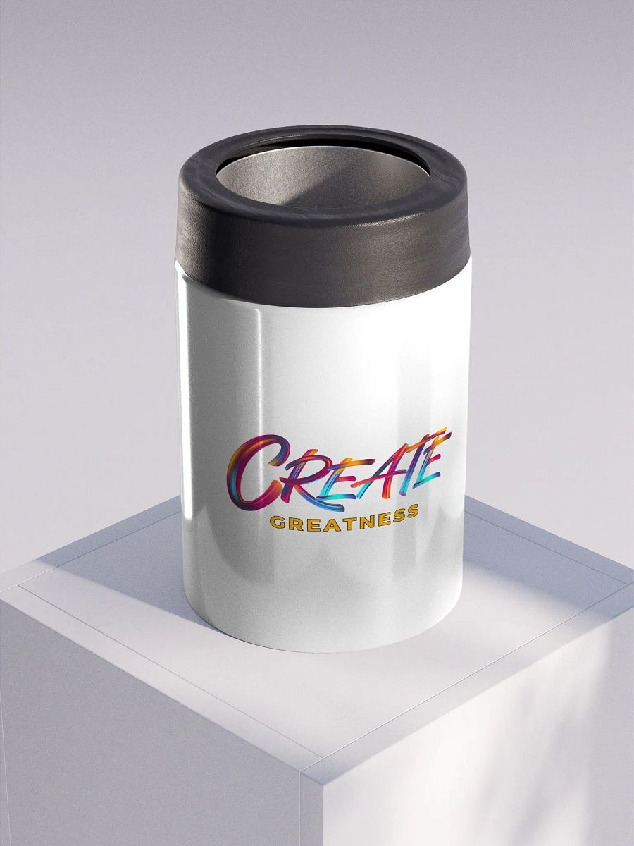 CREATE GREATNESS Stainless Steel Koozie product image (3)