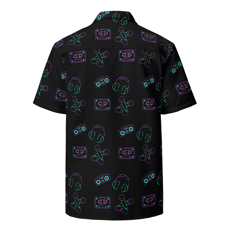 Neon Nostalgia Hawaiian Shirt product image (2)