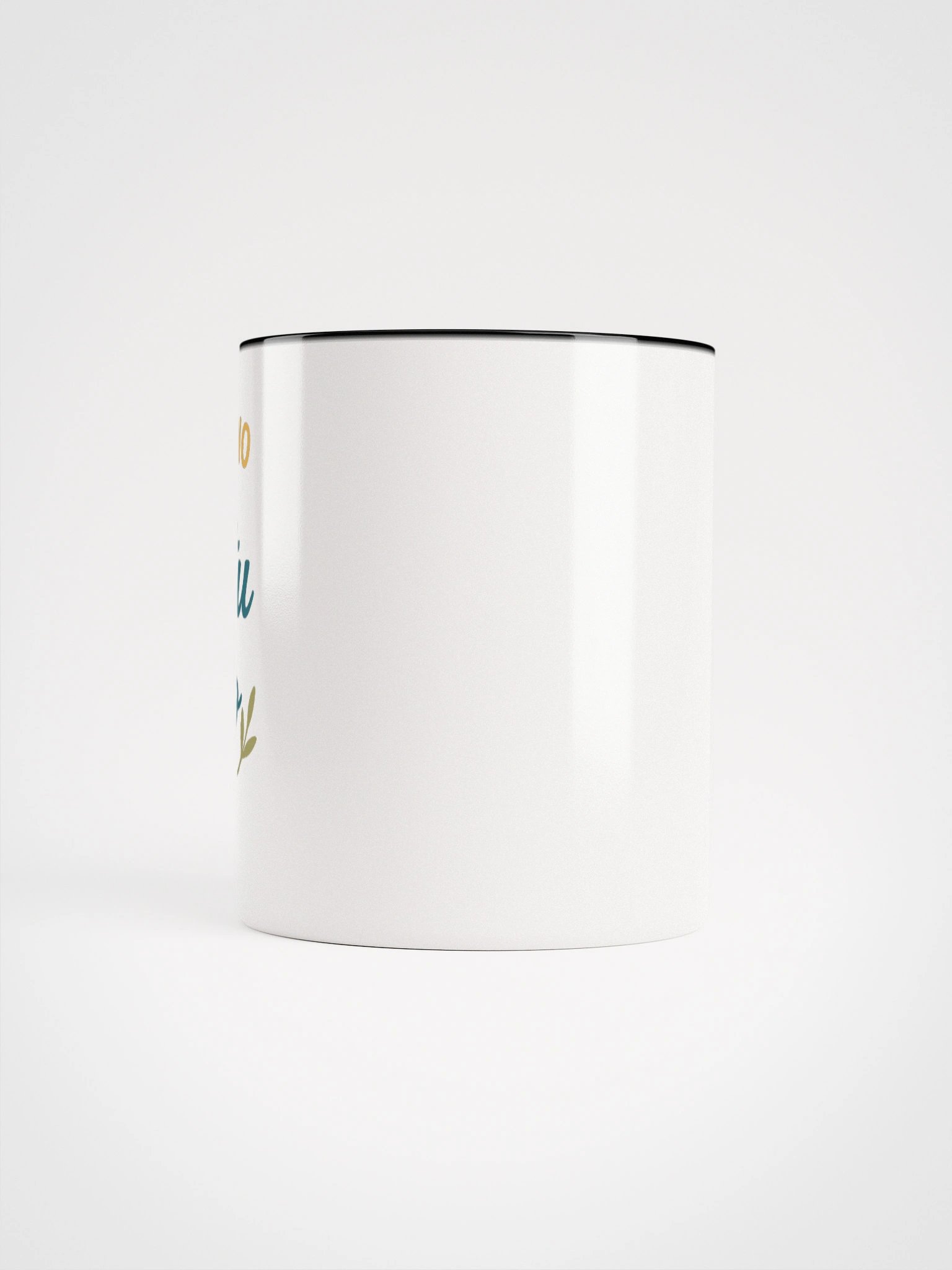 Color Accent Christian Mug – “Serás Lleno del Espíritu Santo” – Spanish Bible Verse product image (2)