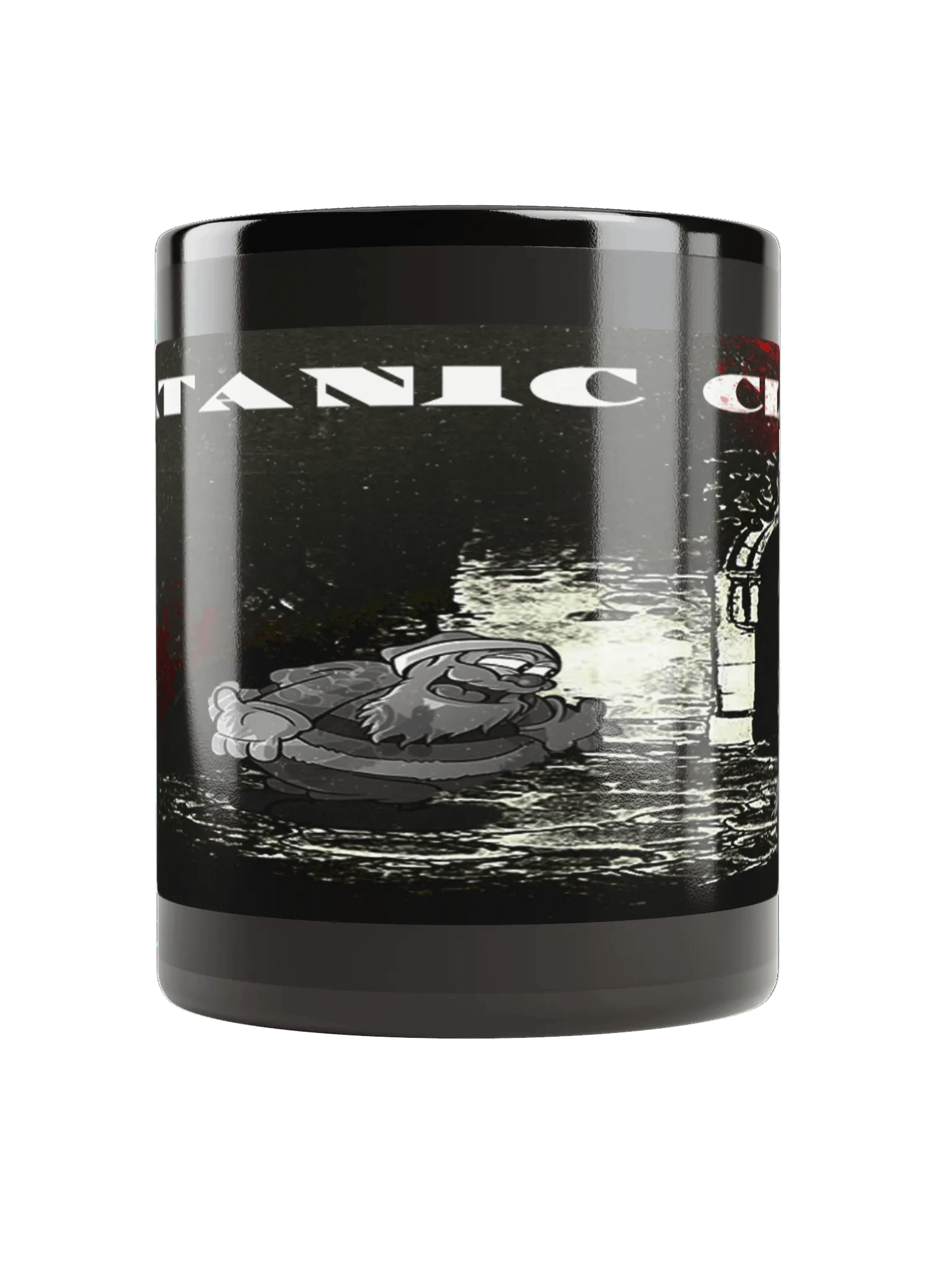 Sinister Santa Black Glossy Mug product image (10)