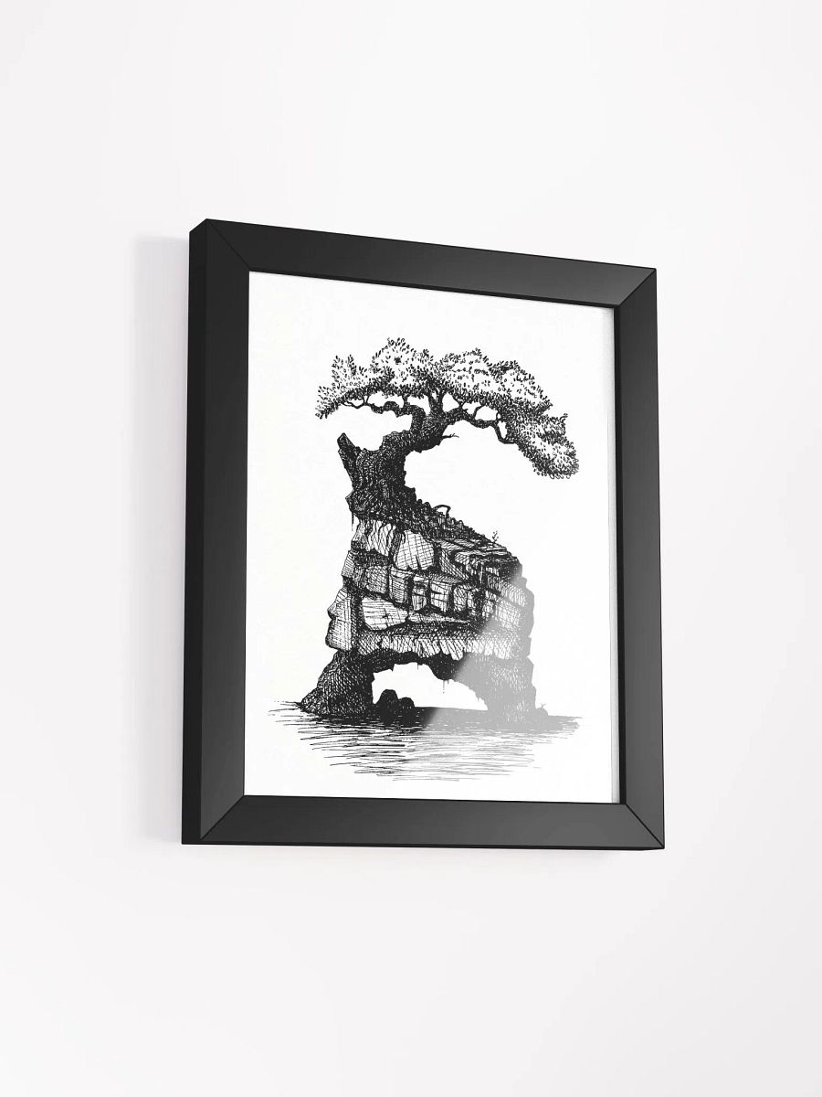 "A Rock" Framed Print product image (2)