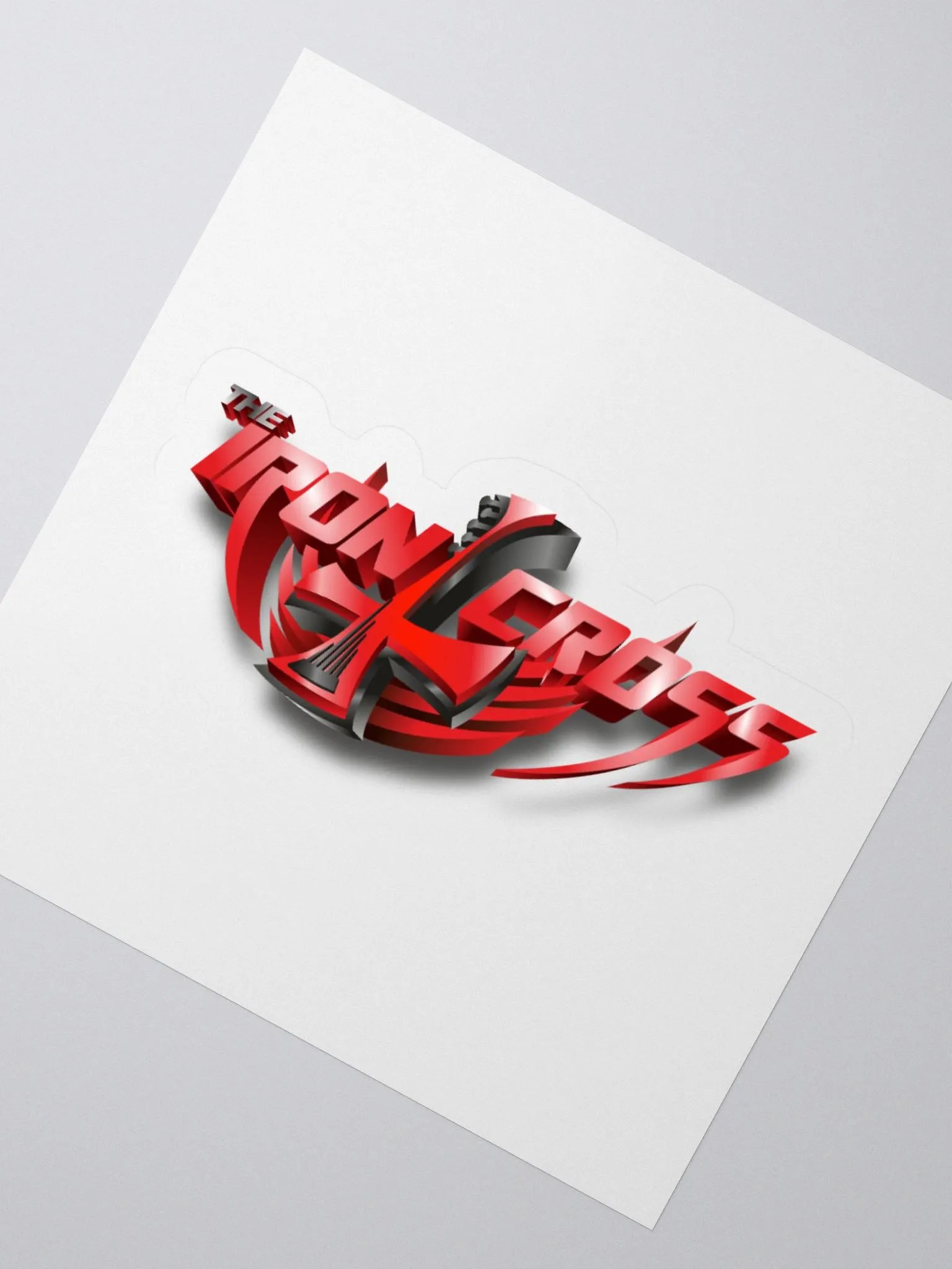 The Iron Cross Kiss Cut Stickers product image (6)