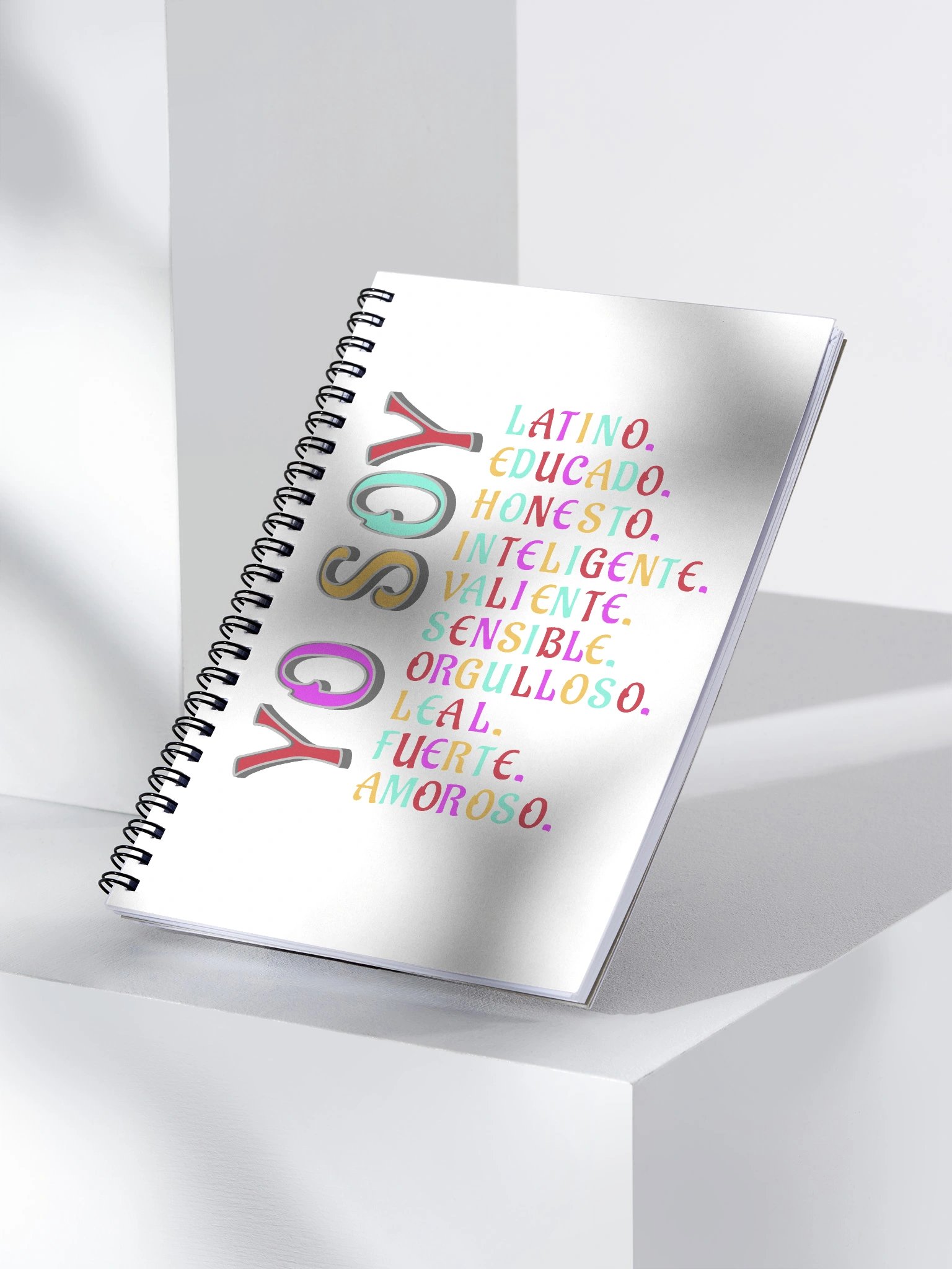 Yo Soy I Am Spiral Notebook product image (3)